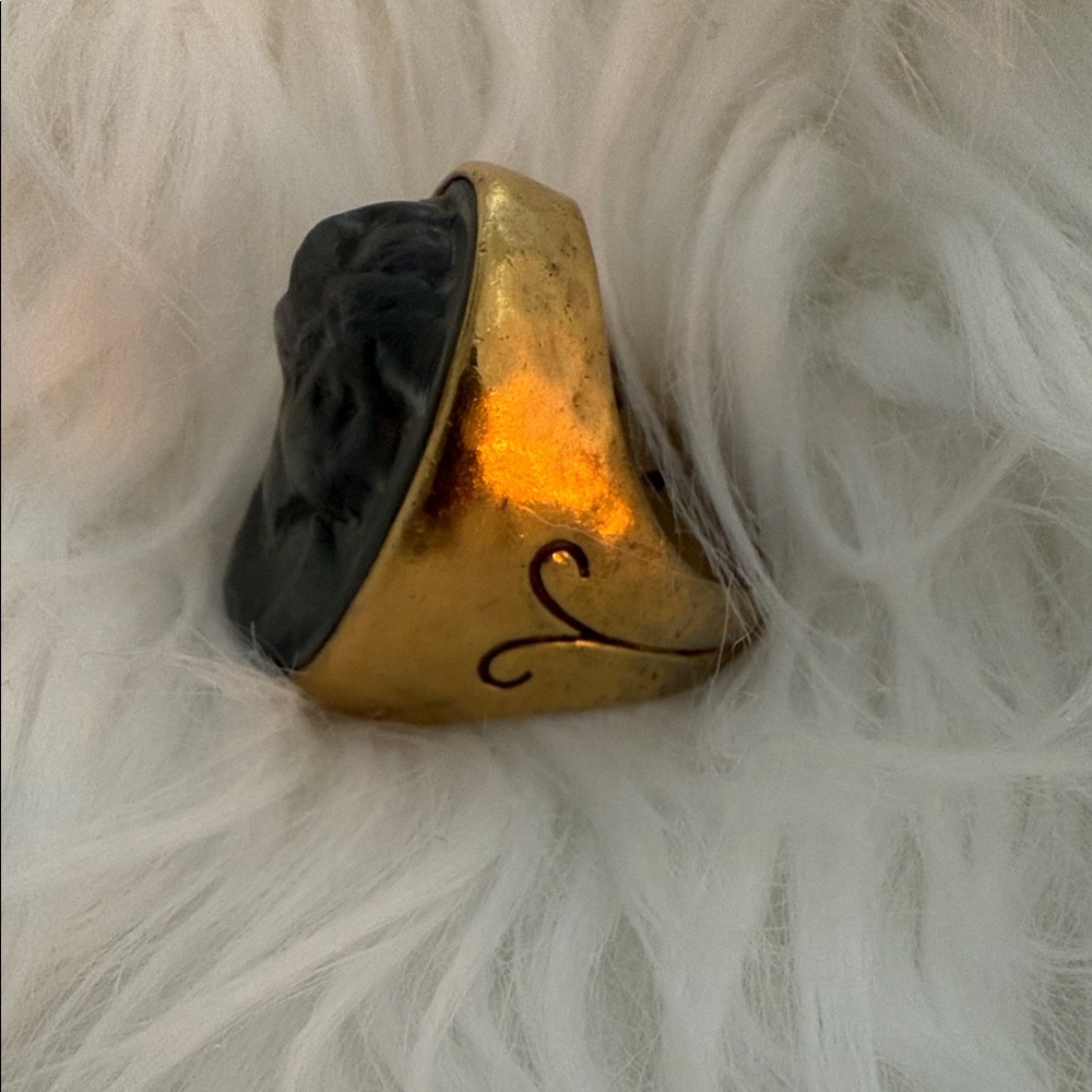 Vintage Gold Statement Ring